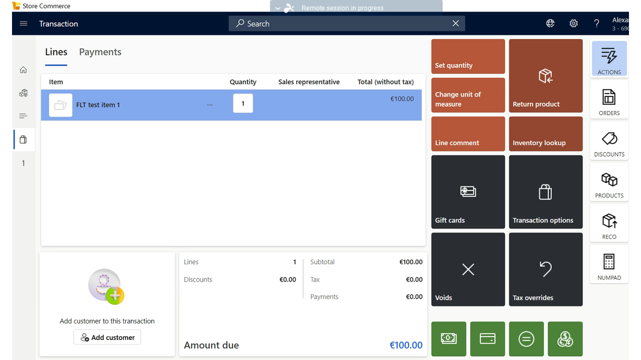Standard Store Commerce sale ready for Croatian fiscalization